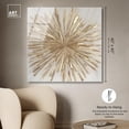 thumbnail image 5 of Golden Zenith Acrylic Elegant Nature Art by Art Remedy, Ready to Hang, 40 x 40, 5 of 7