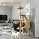 thumbnail image 3 of Mueble Rascador Para Gato Poli Pets Bambino Color Beige, 3 of 8