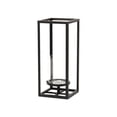 thumbnail image 6 of Pembertale Tall Square Black Metal Lantern - Small, 6 of 7