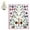 A003- White, variant on Small White Wooden Christmas Tree Decor with Star Topper, Rustic Holiday Decoration for Desk and Mantel, Festive Xmas Gift 1 Set
