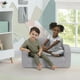 thumbnail image 2 of Sofá convertible Delta Children Cozee Flip-Out Sherpa Grey, 2 of 6
