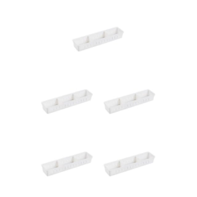 Baohd Easy Assembly Drawer Organizer plify Storage Needs Space-saving PP Drawer Storage Box Durable S 5Set