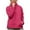Hot Pink, variant on Women's Lightweight Hooded Zip-Up Jacket, Long Sleeve Casual Sporty Outerwear for Spring, Summer & Fall Everyday Wear