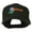 Black, variant on USA State Colorado Columbine Embroidered Low Profile Cotton Cap - Black OSFM