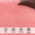 thumbnail image 3 of Frazada Térmica Elefantito Ankara Matrimonial Coral 1.80 x 2.20 metros, 3 of 4