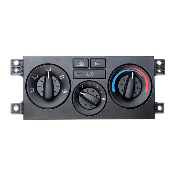 Air Conditioning Switch Climate Control Module For Hyundai Elantra Car AC Control Assembly, Heater A/C Climate Control Temperature Module Replace OEM 97250-2D510-CA-black