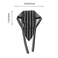 thumbnail image 2 of WEUVEB Gorro De Chef Chef Hat Black And White Striped 1Pack Unisex Design Easy To Clean For All Ages, 2 of 6
