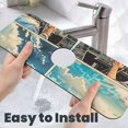 thumbnail image 6 of Sikiie Comic Airplane Cockpit Illustration Splash Guard for Sink Faucet-1 PC Super Absorbent Fast Drying Mat Sink Gadgets-Splash Guard for Kitchen, Sink Mat, 6 of 7