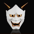 thumbnail image 3 of Cosplay Japanese Buddhist Evil Oni Noh Hannya Mask Halloween Horror Mask, 3 of 3