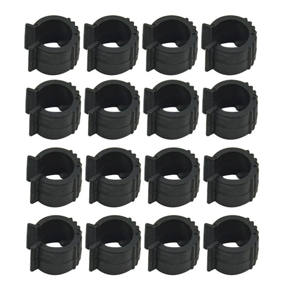 OUNONA 20-Pack Non- Black Shopping Cart Mats, Lightweight Plastic Protectors for Home Use and Grocery Carts