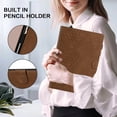 thumbnail image 5 of Dteck for for iPad Mini 7 (A17 Pro) 2024,iPad Mini 6 Generation 8.3 Inch Case 2021, Premium PU Leather Card Slots Adjustable Stand Cover with Auto Sleep/Wake Feature Protective Case, Brown, 5 of 7