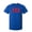 Royal Blue, variant on 333 Only Half Evil Sarcastic Humor Graphic Novelty Funny Youth T Shirt