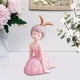 thumbnail image 5 of Estatua moderna de niña en , adorno de resina coleccionable de escritorio, escultura decorativa de doncella para decoración, , EstiloF 10cmx8cmx8cm Macarena Figuritas de niña de resina, 5 of 8