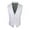 hgg169-White, variant on Men Fashion Suit Vest Printing With Detachable Pockets Formal Dress Waistcoat For Tuxedo Wedding Party Business Waistcoat Leisure Top