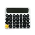 thumbnail image 2 of Walbest Mechanical Keyboard Calculator, 12 Digit Large LCD Display Big Button Calculator Clear Standard for Daily and Basic Office, Automatic Sleep, with Battery, 2 of 7