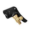 Adaptador de conector de válvula de mandril de aire de neumático de coche de bomba inflable 2 en 1 (B) Tmvgtek Accesorios para autos y motos