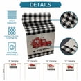 thumbnail image 6 of Valentine's Day Table Runner - 108 Inch Long Red Truck Loves Buffalo Plaid Romantic Beige Cotton and Linen Blended Dress Scarves Farmhouse Table Runner for Kitchen Dining, Coffee Table, 13" x 108", 6 of 8