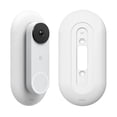 thumbnail image 1 of elago Soporte compatible con placa de pared para timbre Google Nest Hello Video (con cable, 2.ª generación) - Timbres de timbre, combinación perfecta de colores con cuña angular, 1 of 5