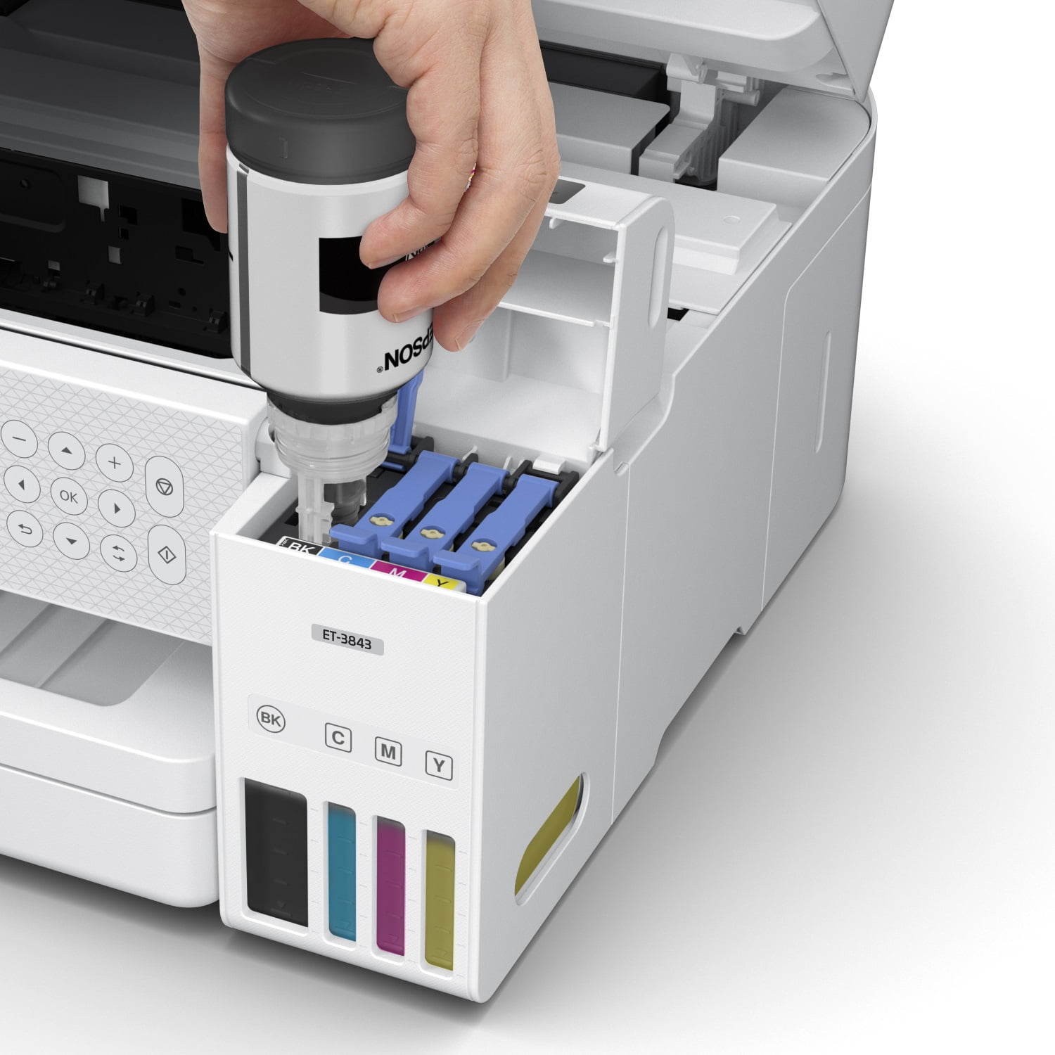 Epson EcoTank ET3843 Wireless Color AllinOne Ubuy Hong Kong