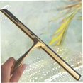thumbnail image 3 of Stainless Steel Shower Scraper Glass Window Scraper Bathroom Scraper Non-slip Door Mirror Car Glass Cutting Handle With Hook, Golden Shower Scraper, 3 of 5