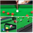 thumbnail image 3 of Milisten 1 Set of Small Pool Table Mini Tabletop Pool Set Billiard Game Sports Toy Indoor Billiard Game Toy, 3 of 5
