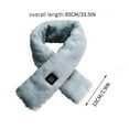 thumbnail image 3 of CHOK Neck Heating Pad Heated Scarf Rechargeable Heating Pad for Neck Pain &Stiffness Relief Heated Neck wrap Warmer Cordless Thermal Neck Brace Christmas Gifts for women men, 3 of 5