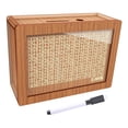 thumbnail image 1 of Alcancía Yoloke para adultos y niños, alcancía de madera para niños y niñas, alcancía para adultos con contador para ahorros de $5000, el mejor regalo para amigos (marrón, 5000), 1 of 2