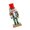 Blue, variant on WINDLAND Soldier Figure Wood Soldier Doll Essential Nut Opening Tool 20cm/7.87in
