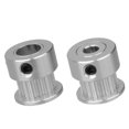 thumbnail image 1 of 2pcs 5 / 8mm Bore Pitch 2mm Impresora 3D Polea de correa de distribución de material acero inoxidable Zulema 2GT Polea de la correa de distribución, 1 of 8