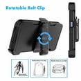 thumbnail image 6 of Samsung Galaxy A16 5G Case with 360°Rotating Holster, Njjex Military-Grade Drop Protection, Built-in Tempered Glass Screen Protector & Kickstand Heavy Duty Shockproof Rugged Cover-Black, 6 of 7