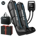 thumbnail image 1 of FIT KING Système de Récupération par Compression d'Air Rechargeable, Bottes de Massage pour Jambes Complètes pour Amélioration de la Circulation et Récupération Rapide (Moyen), 1 of 7