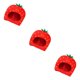 thumbnail image 3 of Injueey Soft Strawberry Hat Cosplay Headgear Photo Props for Holiday New Year Party Type1 NO1, 3 of 6