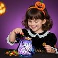 thumbnail image 2 of Xuniizn Light Up Halloween Bucket, DIY Halloween Candy Jar with LED Lights - Trick Or Treat Bucket for Glowing Gift, Halloween Decorations for Home (10pcs Material Pack, 30ml Adhesive), 2 of 8