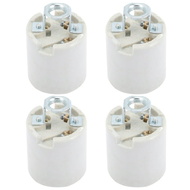 Toma de la lámpara de tornillo de 4pcs E26 para lámpara de techo Lámpara de mesa bombilla bombilla
