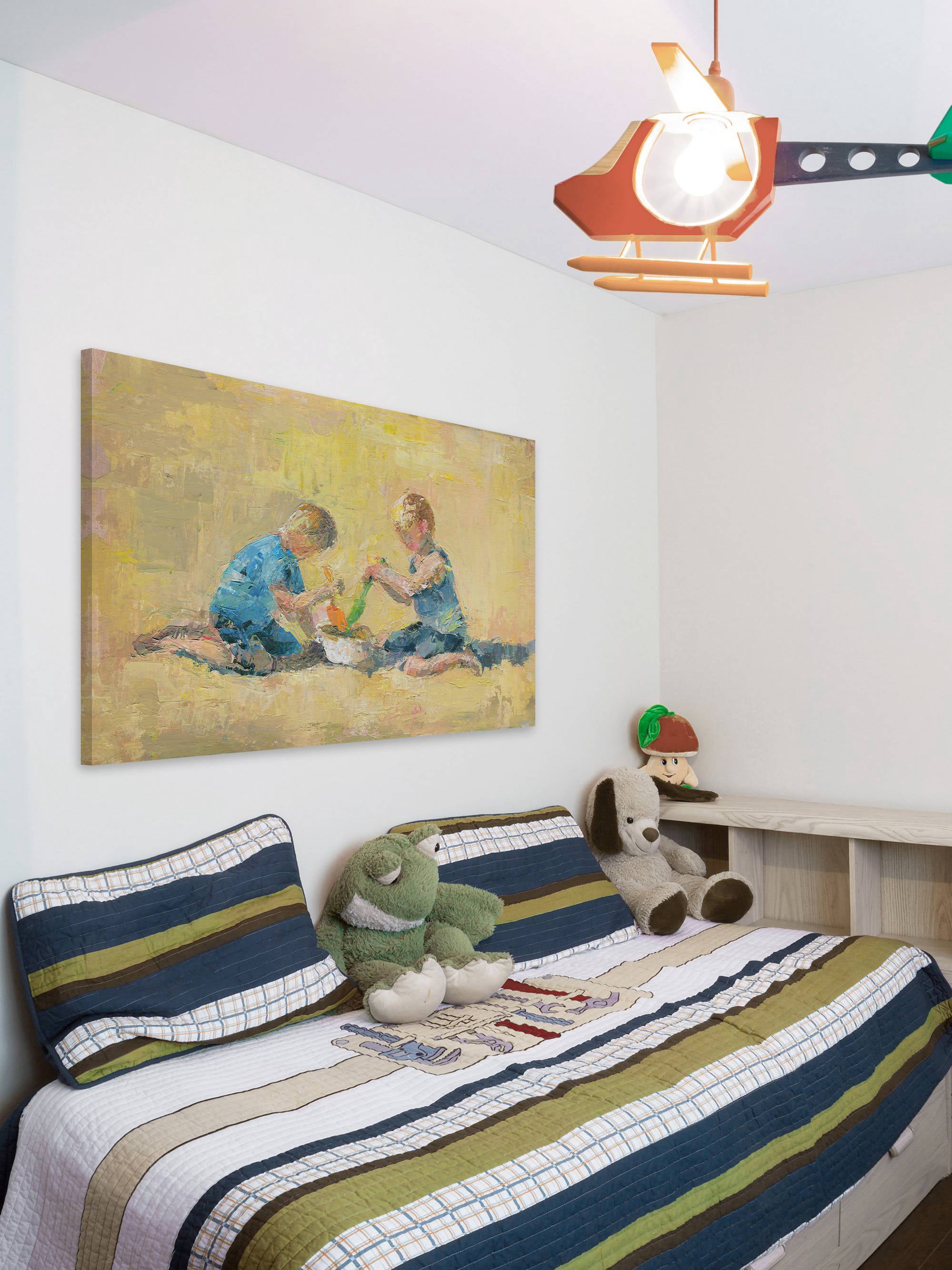 Parvez Taj Happy Playground Canvas Wall Art