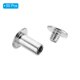 thumbnail image 3 of Tornillos Chicago M5x10mm, 50 Juegos de Tornillos Chicago de Latón con Cabeza Phillips para Encuadernación de Póster de Cuero, Plateado, 3 of 7