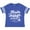 Football Blue and White, variant on Inktastic Florida is My Happy Place with Palm Trees Boys or Girls Toddler T-Shirt