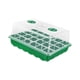 thumbnail image 4 of Bandeja de germinación de semillas de 24 celdas con cúpula ventilada para la humedad Verde, 4 of 9