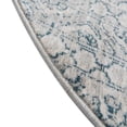 thumbnail image 6 of Rugs.com Newport Collection Rug – 7' Round Gray Medium Rug Perfect For Kitchens, Dining Rooms, 6 of 8