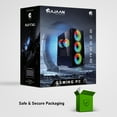 thumbnail image 5 of HAJAAN BREEZE Gaming Desktop Tower - Intel Core i3 Processor 3.6GHz, 32GB DDR4 RAM, 2TB SSD, NVIDIA GeForce RTX 3050 8GB GDDR6, WiFi Ready, HDMI, Windows 11 Pro, 5 of 5
