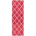 thumbnail image 2 of Safavieh Dhurries Astrid Geometric Runner Rug, Red/Ivory, 2'6" x 8', 2 of 10