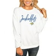 thumbnail image 2 of Women's White South Dakota State Jackrabbits Win the Day Pullover Sweatshirt, 2 of 2