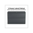 thumbnail image 3 of Alera Lateral File, 2 Legal/Letter-Size File Drawers, Charcoal, 42" x 18.63" x 28", 3 of 9