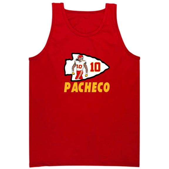 Isaiah Isiah Pacheco Chiefs Logo Tank Top