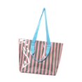 thumbnail image 4 of Bolsa de deporte, bolsa de la compra, bolsa informal de fin de semana para picnic, gimnasio, viajes o estudio. Verde rosa, 4 of 8