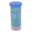 thumbnail image 2 of 100 microcepillos aplicadores desechables, flexibles y ligeros para extensiones de pestañas, para aplicar productos de limpieza morados., 2 of 14