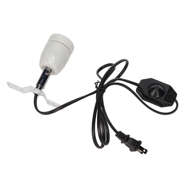 Portalámparas De Calor Para Reptiles, Flexible 110-220 V, Resistente A Altas Temperaturas, E27, Portalámparas De Cerámica Giratorio Para Reptiles Para Luz De Calor De Cerámica