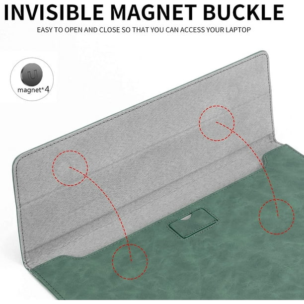 Étui pour ordinateur portable 13,3-14 pouces avec fonction support  compatible avec