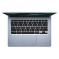 thumbnail image 5 of Acer Chromebook 314 CB314-1HT-C7C0 - Celeron N4000 / 1.1 GHz - Chrome OS - 4 GB RAM - 64 GB eMMC - 14" touchscreen 1366 x 768 (HD) - UHD Graphics 600 - Wi-Fi, Bluetooth - dew silver - kbd: US, 5 of 5