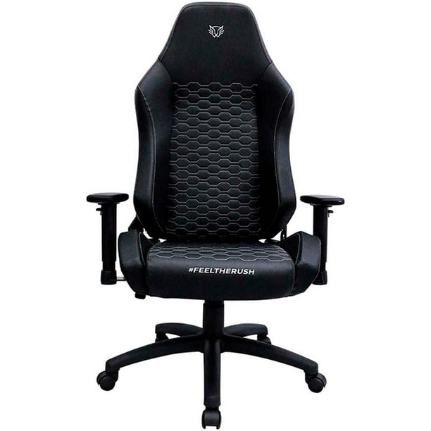 Silla Gamer Balam Rush Ergonomica Ajustable 180° 120kg 2D Negro BR-937856